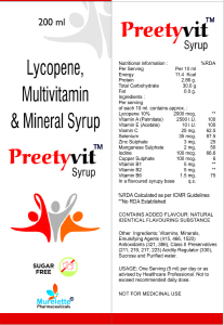 preetyvit syrup